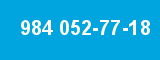 984 052-77-18 984 052-77-18